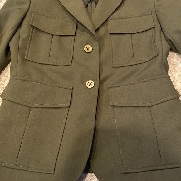 Theory Olive Green Blazer - Picture 7 of 10